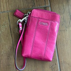 Pink Coach wallet